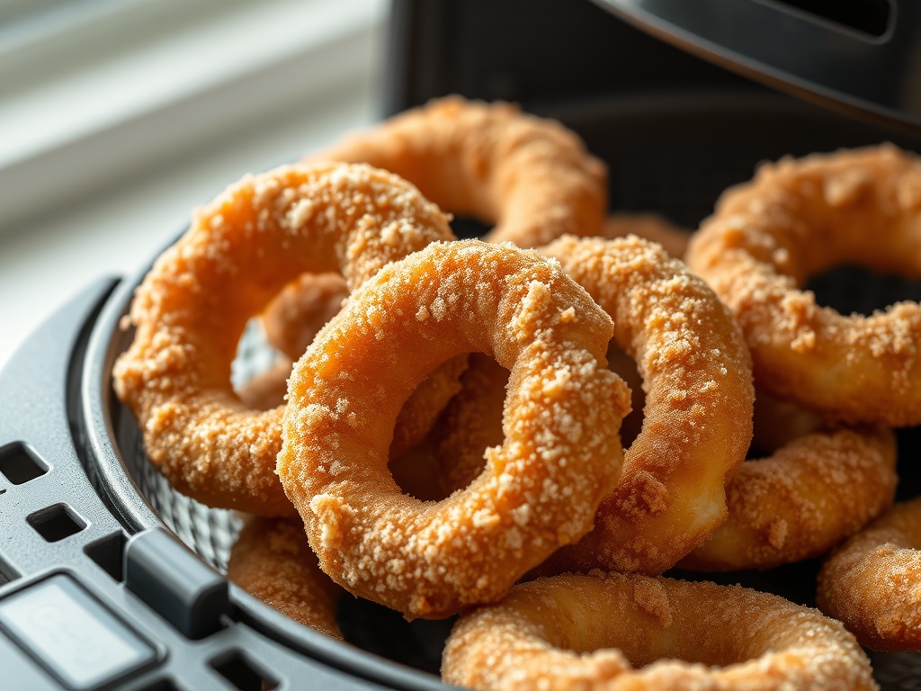 Apfelringe mit Zimt-Zucker