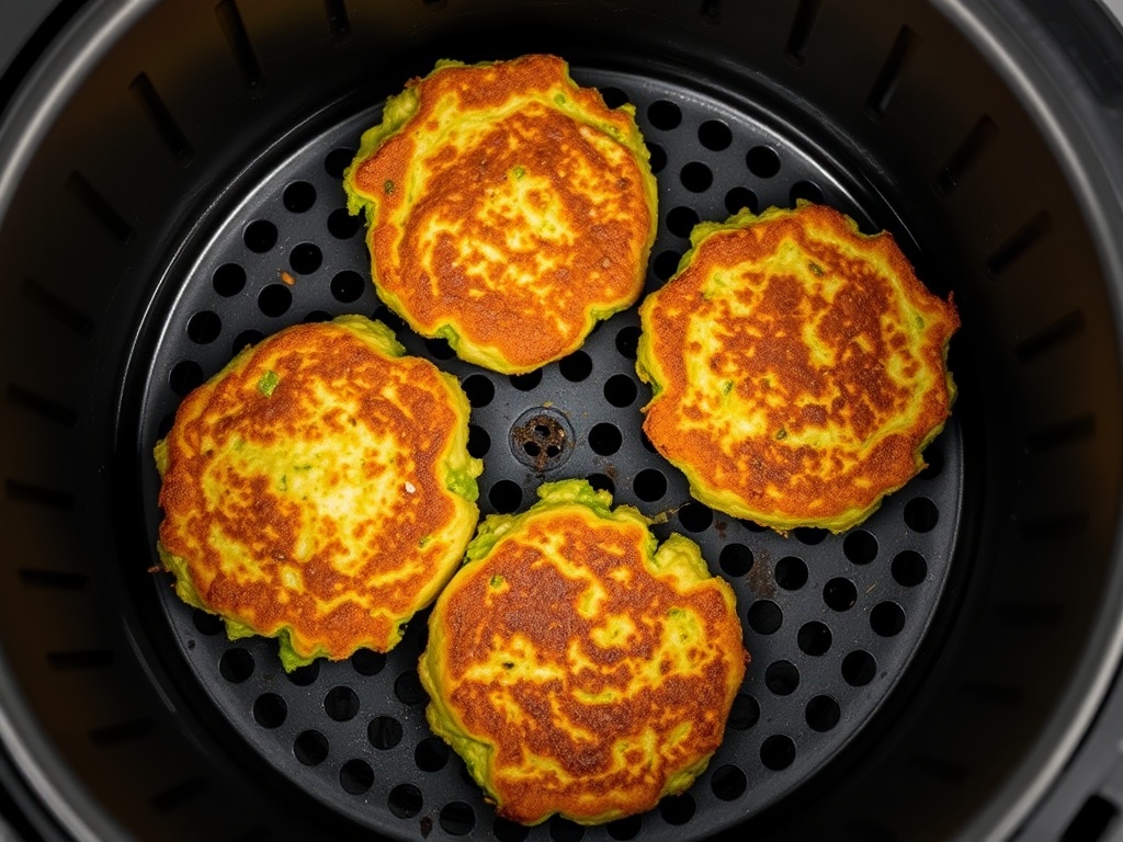 Brokkoli-Rösti im Airfryer