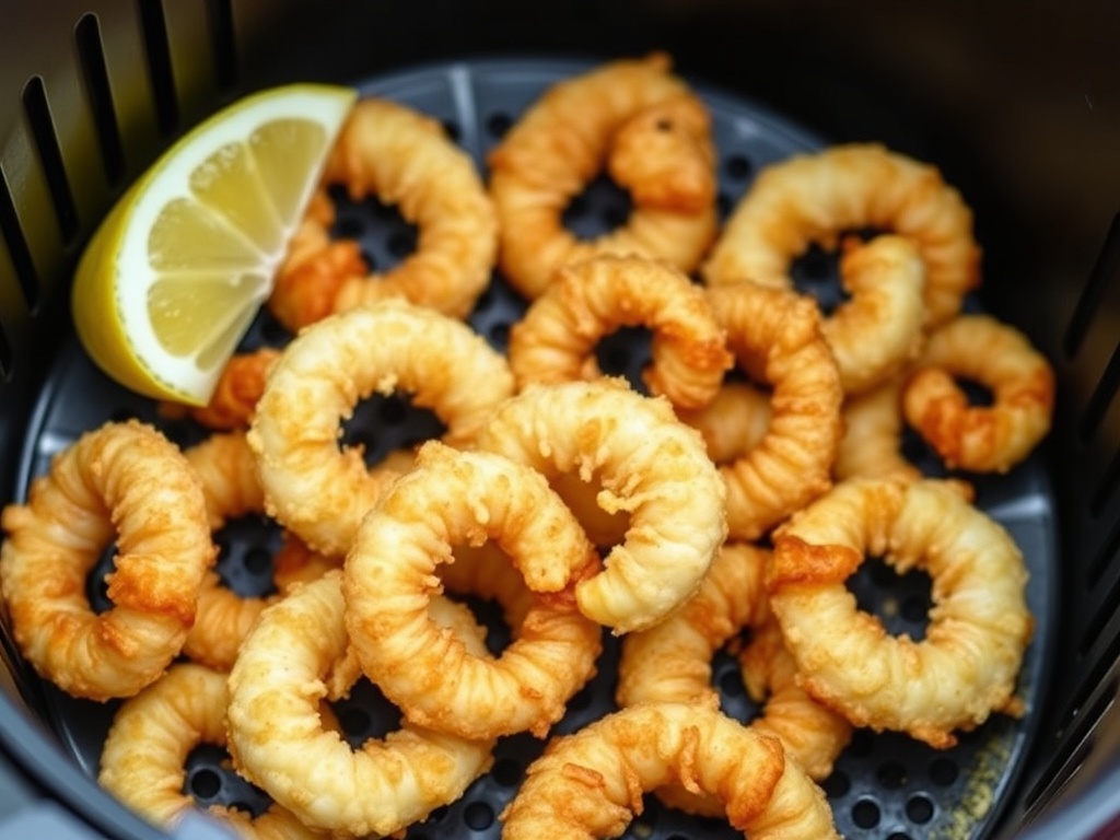 Calamari-Ringe im Airfryer