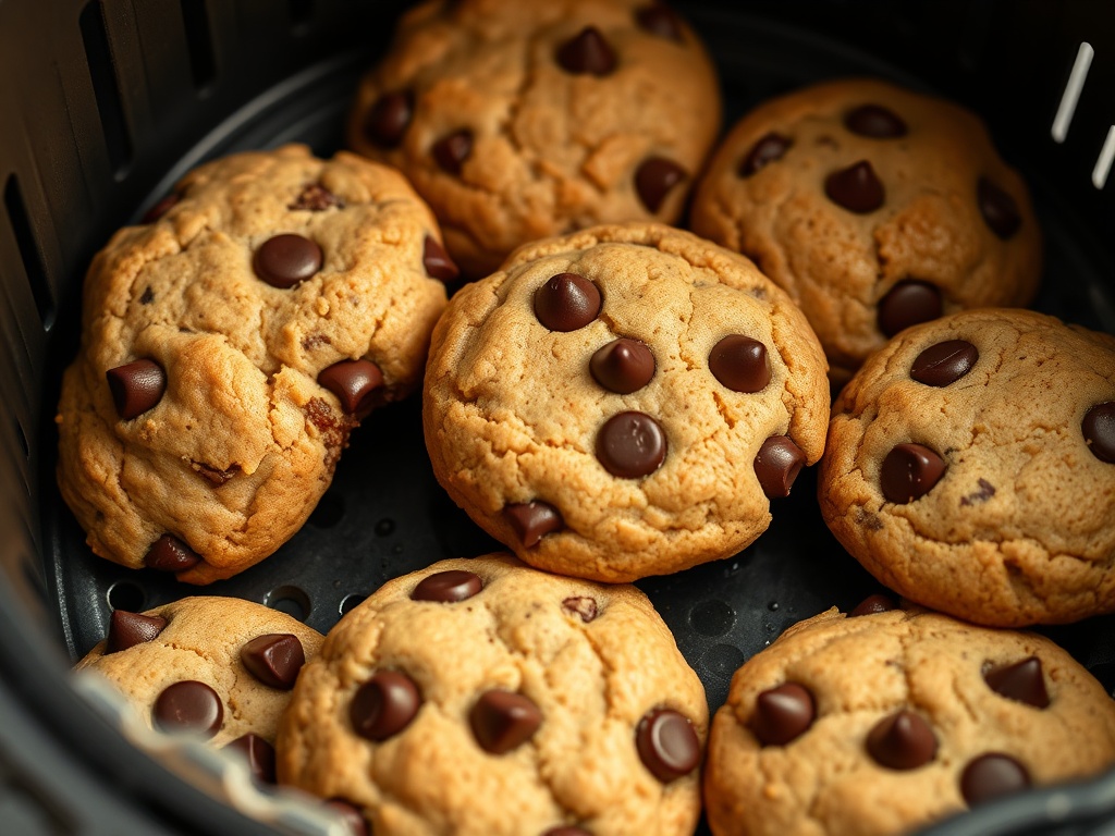 Chocolate Chip Cookies im Airfryer