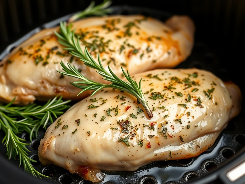 Hähnchen mit Zitrone und Kräutern