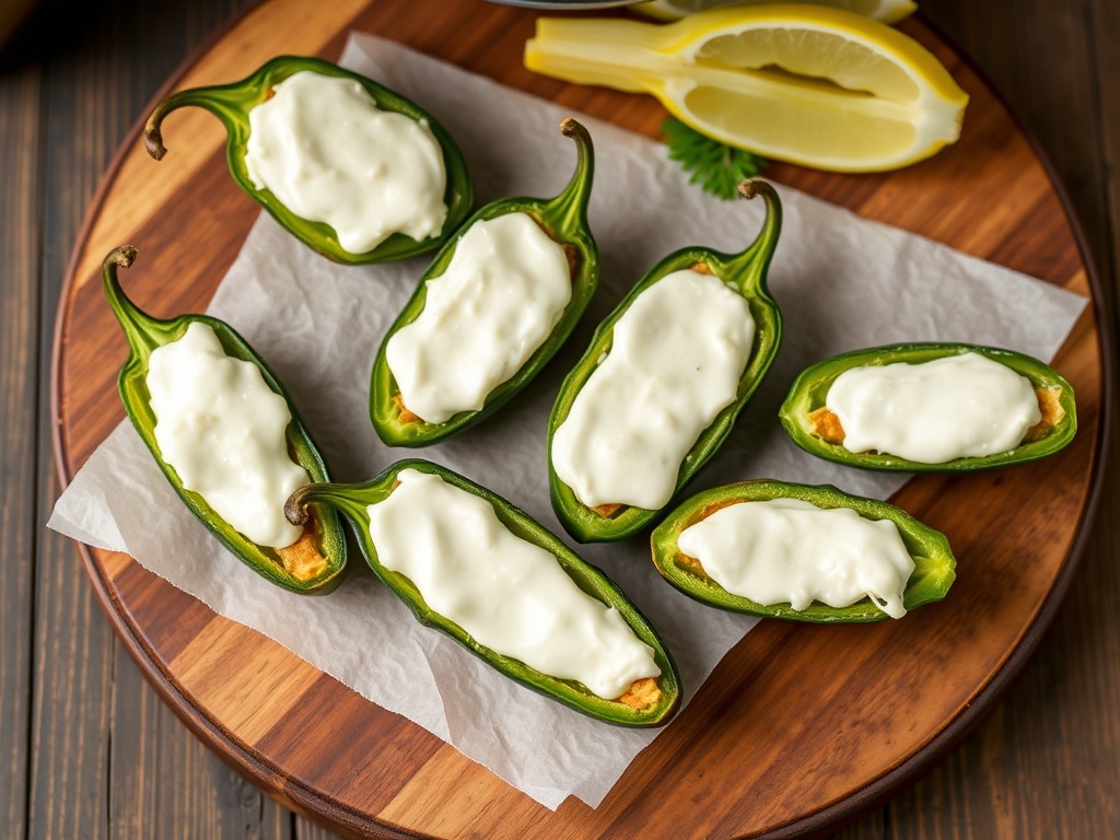 Jalapeño Poppers mit Frischkäse aus dem Airfryer