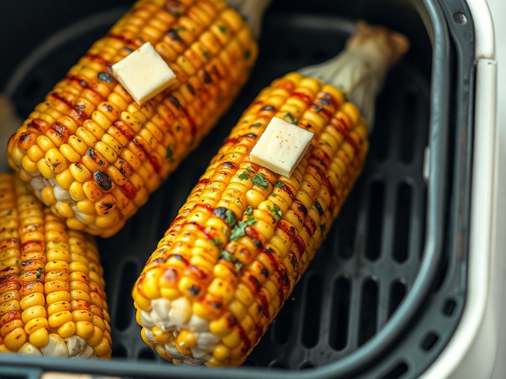 Maiskolben im Airfryer