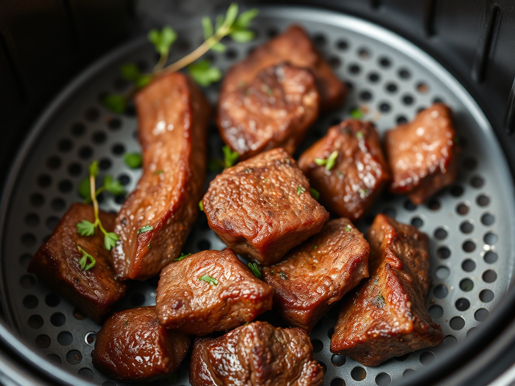Steak-Streifen im Airfryer