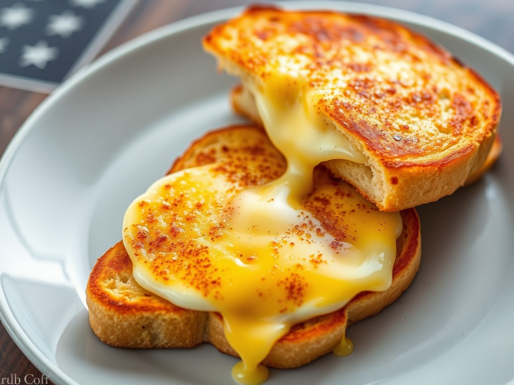 Käse-Toast im Airfryer